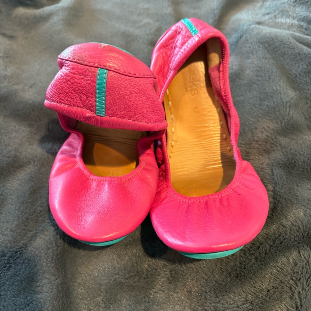 Fuchsia Tieks Size 12